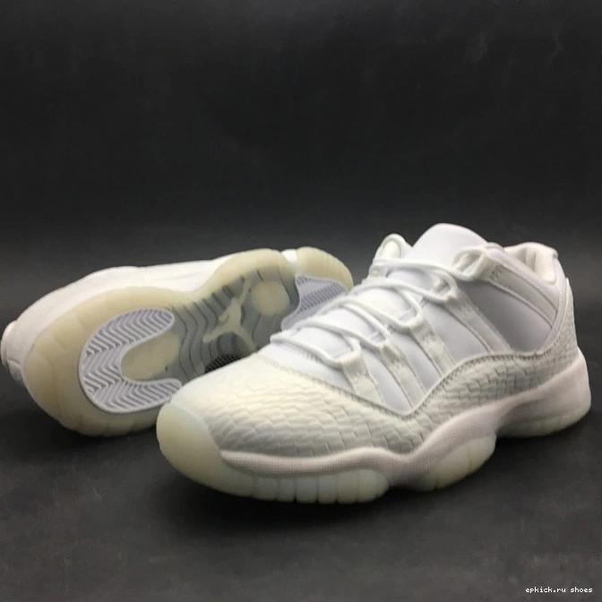 Cheap Jordan Frost Heiress White Air 11 897331-100 Low 0727